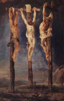 Peter Paul Rubens : The Three Crosses